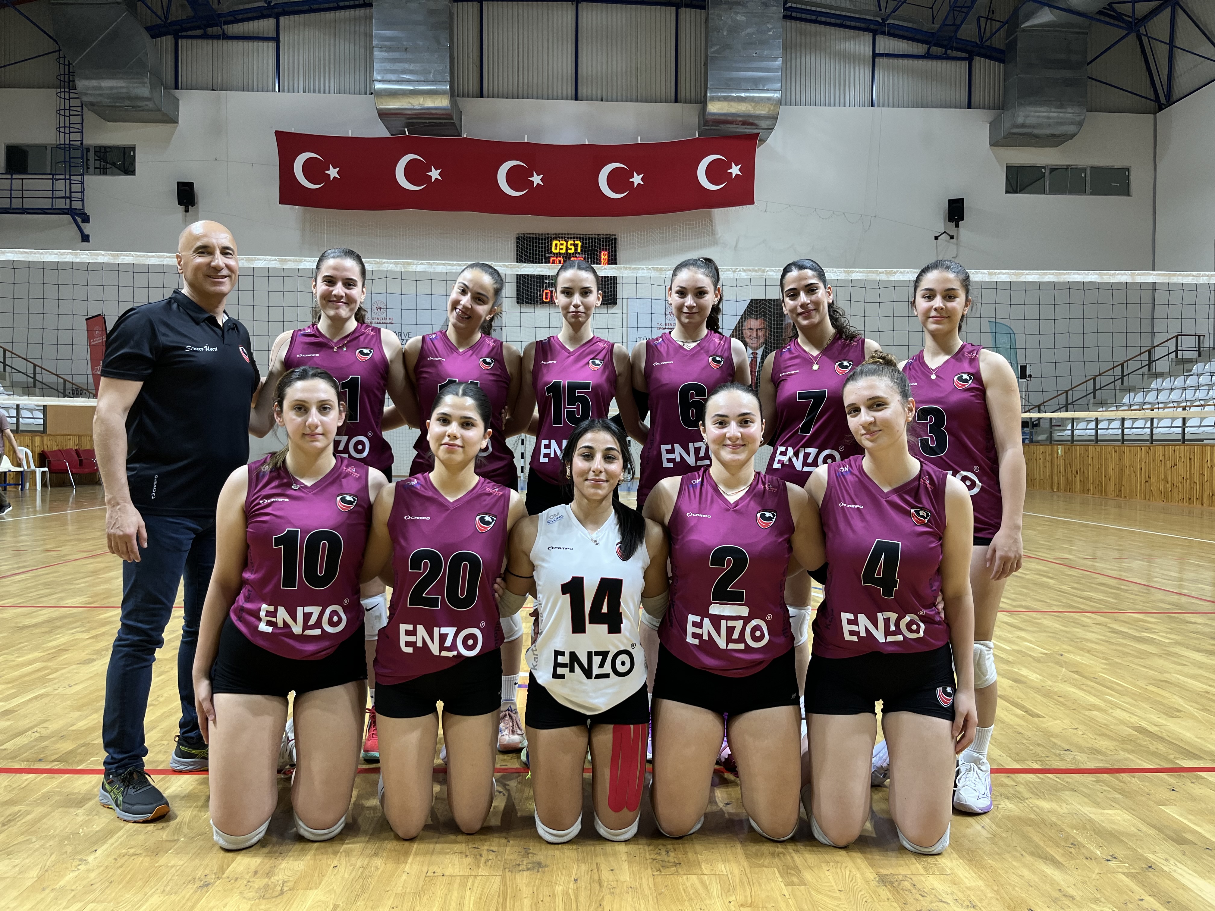 FİNALDE KOZA ATLETİK GALİBİYETİ İLE DEVAM EDİYORUZ.